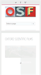 Mobile Screenshot of oxfordscientificfilms.tv